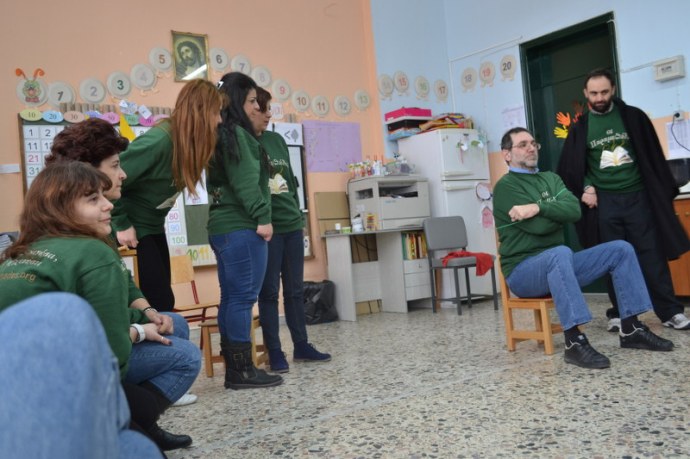 Από παρουσιάση του "Δεκατρή" σε δημοτικό σχολείο